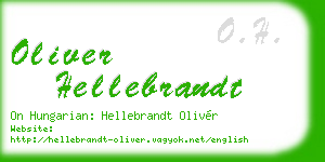 oliver hellebrandt business card